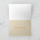 父の日 カード (内部)