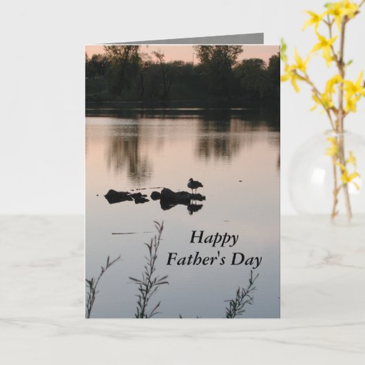 父の日 カード (黄色い花)