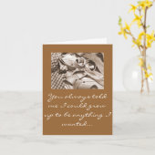 父の日 カード (黄色い花)