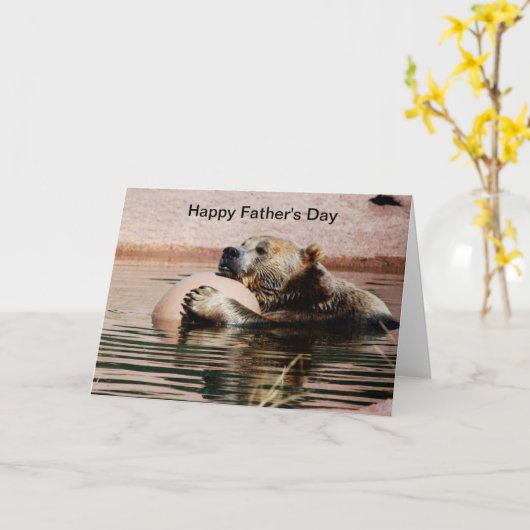 父の日 カード (黄色い花)