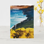 父の日 カード (黄色い花)