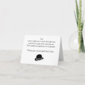 父の日 カード (正面)