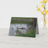 父の日 カード (黄色い花)