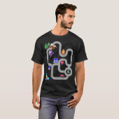 父の日+カー+トレイン+プレイマット Tシャツ (正面フル)