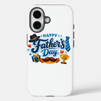 父の日+キーチェーン iPhone 16ケース