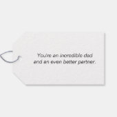 父の日 ギフトタグ (裏面横)