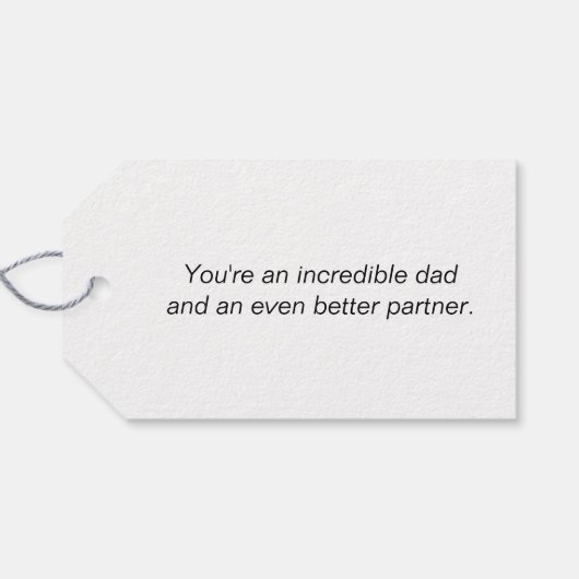 父の日 ギフトタグ (裏面横)