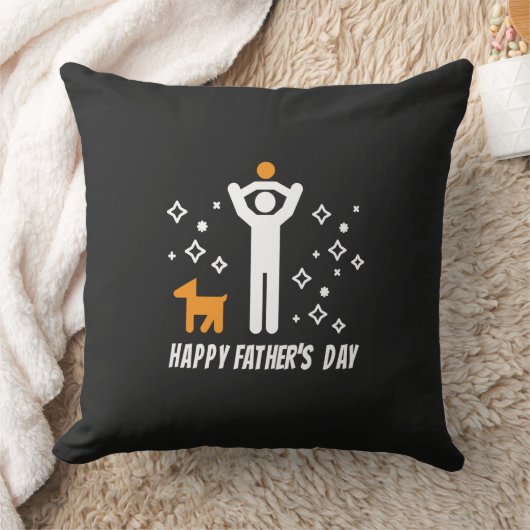 父の日 クッション (ブランケット)