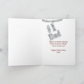 父の日 – クラス法 – タイカード カード (内部)