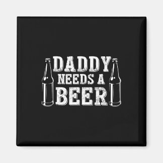 父の日 グリーンビールの日 パパはビールが飲みたい おもしろTシャツ マグネット