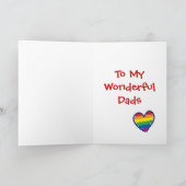 父の日/ゲイプライド カード (内部)