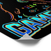 父の日、ゲームの日 ポスター (角)