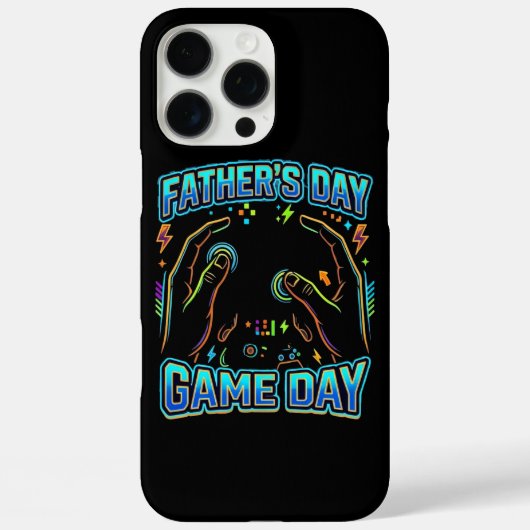 父の日、ゲームの日 Case-Mate iPhoneケース (裏面)