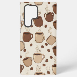 父の日 コーヒーの癒し SAMSUNG GALAXY S22 ULTRAケース