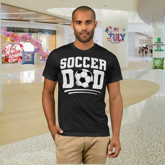 父の日「サッカーパパ」 Tシャツ