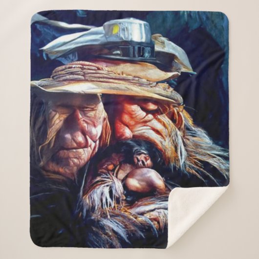 父の日 シェルパブランケット (正面)