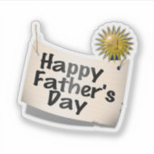 父の日 シール (正面)
