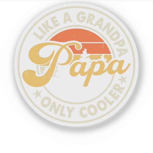 父の日 シール (正面)