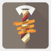 父の日 スクエアシール (正面)