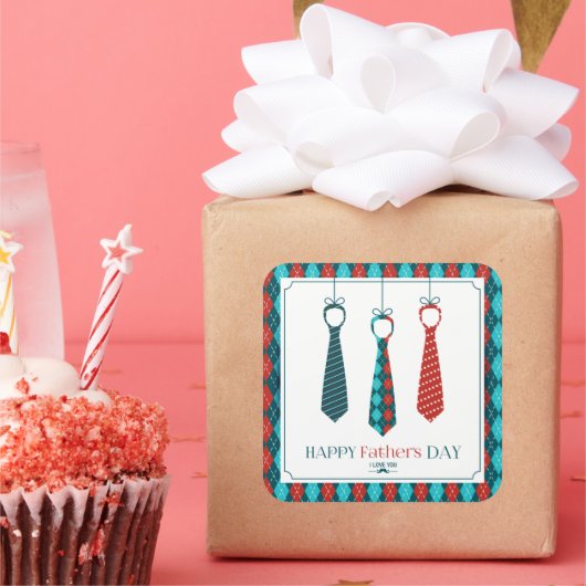 父の日 スクエアシール (パーティー)