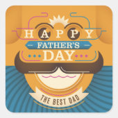 父の日 スクエアシール (正面)