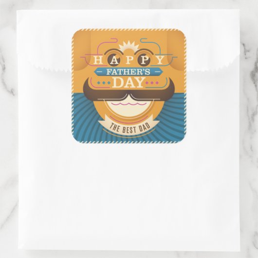 父の日 スクエアシール (バッグ)