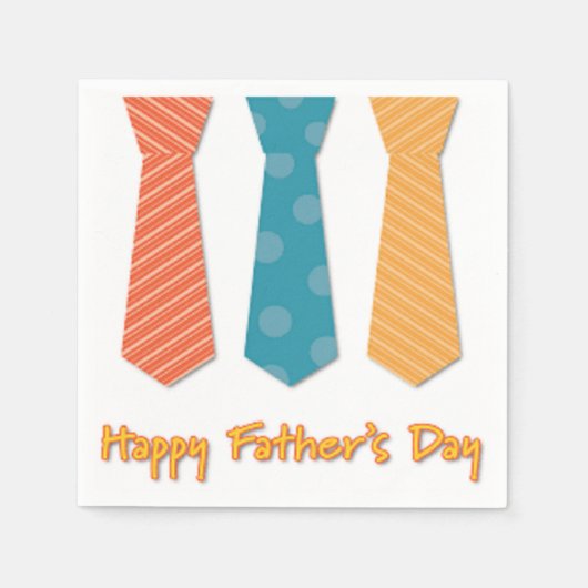 父の日 スタンダードカクテルナプキン (正面)