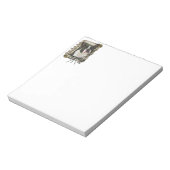 父の日 – ストーンポーズ – ボストンテリア ノートパッド (回転)