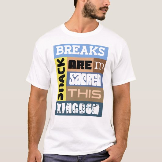 父の日 スナックブレイク Tシャツ (正面)