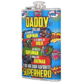 父の日 – スーパーパパ フラスク (左)