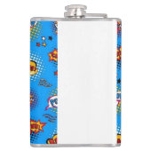 父の日 – スーパーパパ フラスク (裏面)