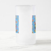 父の日 – スーパーパパ フロストグラスビールジョッキ (中央)