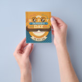 父の日 チラシ (手)