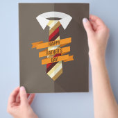 父の日 チラシ (手)