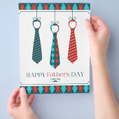 父の日 チラシ (手)