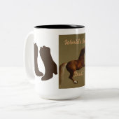 父の日 ツートーンマグカップ (正面左)