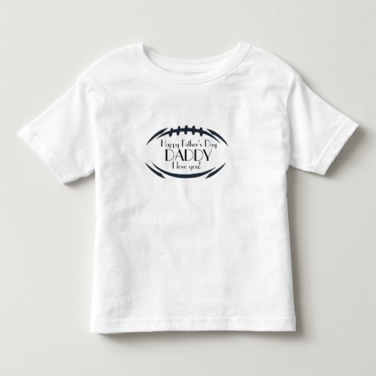 父の日 トドラーTシャツ (正面)