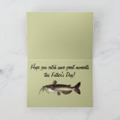 父の日：ナマズ カード (内部)