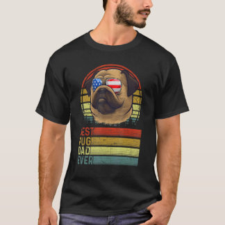 父の日 パグ 犬 愛する父へ プレゼント Tシャツ