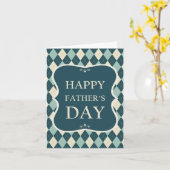 父の日，パタアーガイルーン カード (黄色い花)