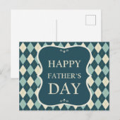 父の日，パタアーガイルーン ポストカード (正面/裏面)