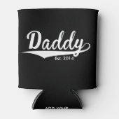 父の日 – "パパの日。年の追加» 缶クーラー (正面)