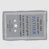 父の日/パパの誕生日ギフトゴルフタオル ゴルフタオル (横)