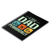 父の日 – パパジョーク ノートブック (左側)