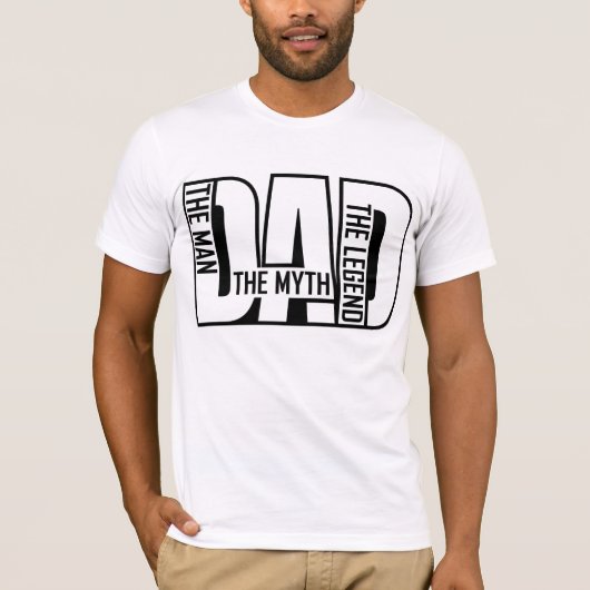父の日/パパ伝説 Tシャツ (正面)
