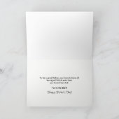 父の日 – パパ – ツール – レベル カード (内部)