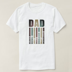 父の日"パパ"説明 Tシャツ