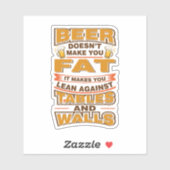 父の日 ビールは太らない シール (シート)