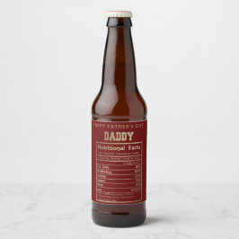 父の日 ビールラベル