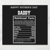 父の日 ビールラベル (シングルラベル)
